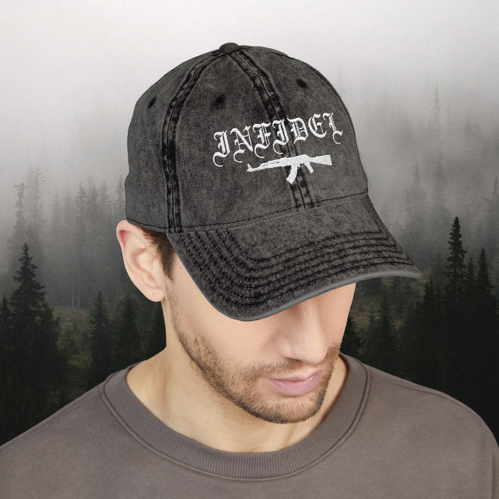INFIDEL EMBROIDERED VINTAGE CAP