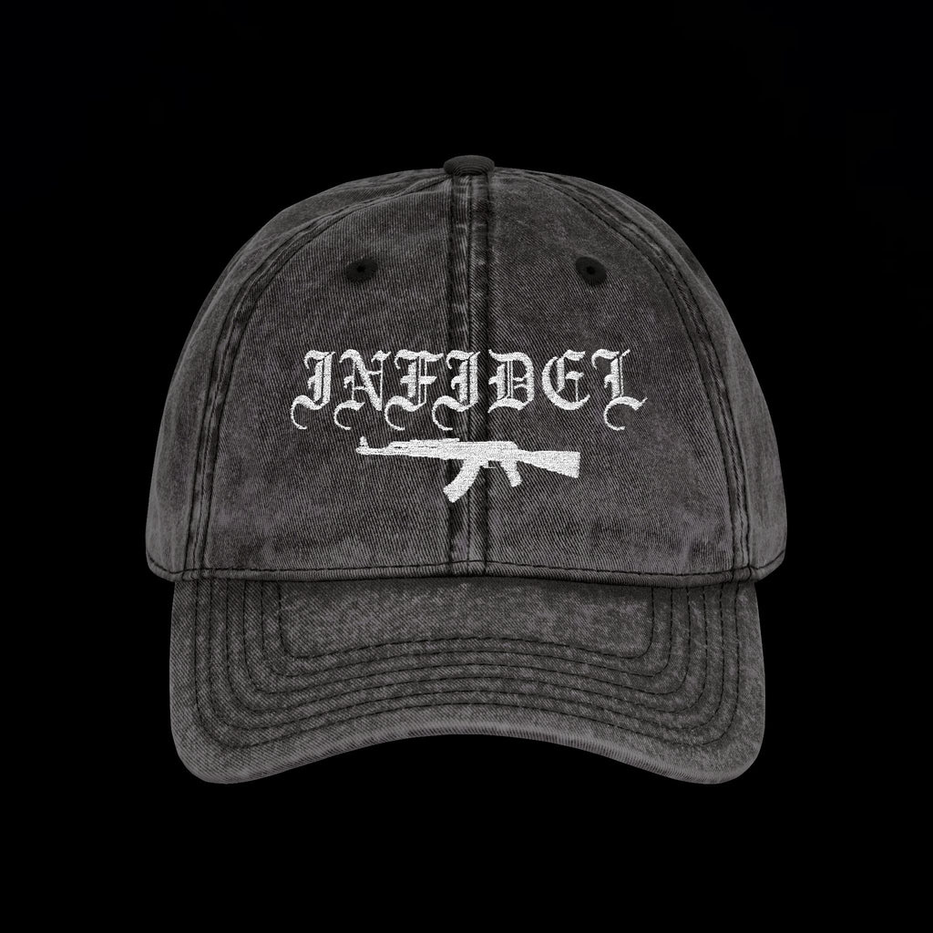 INFIDEL EMBROIDERED VINTAGE CAP