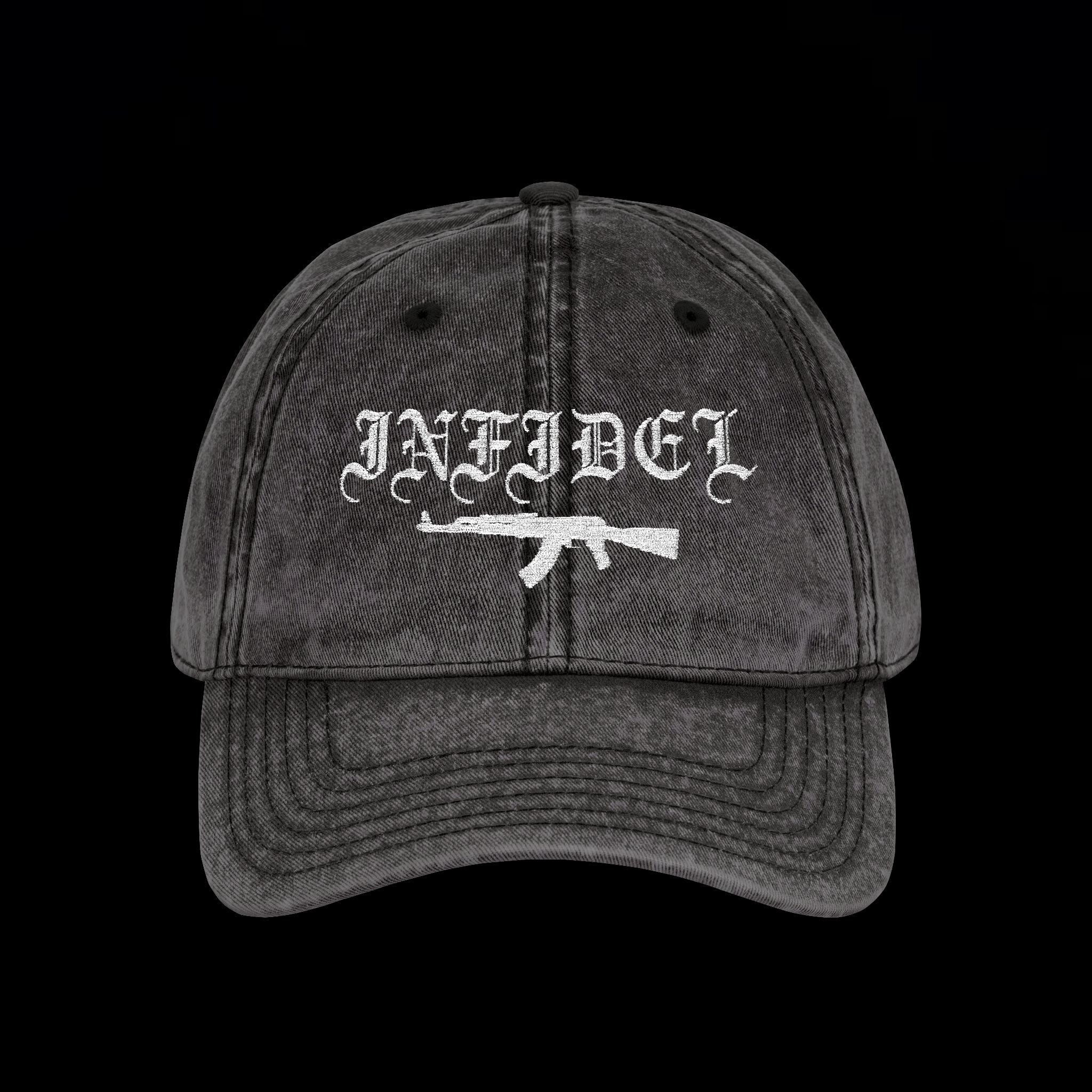 INFIDEL EMBROIDERED VINTAGE CAP