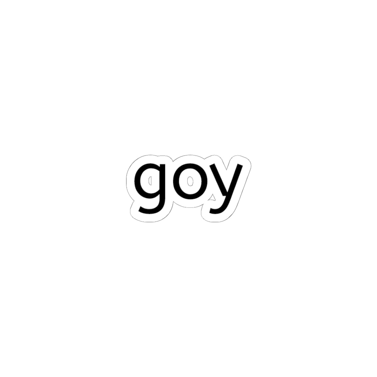 GOY STICKER