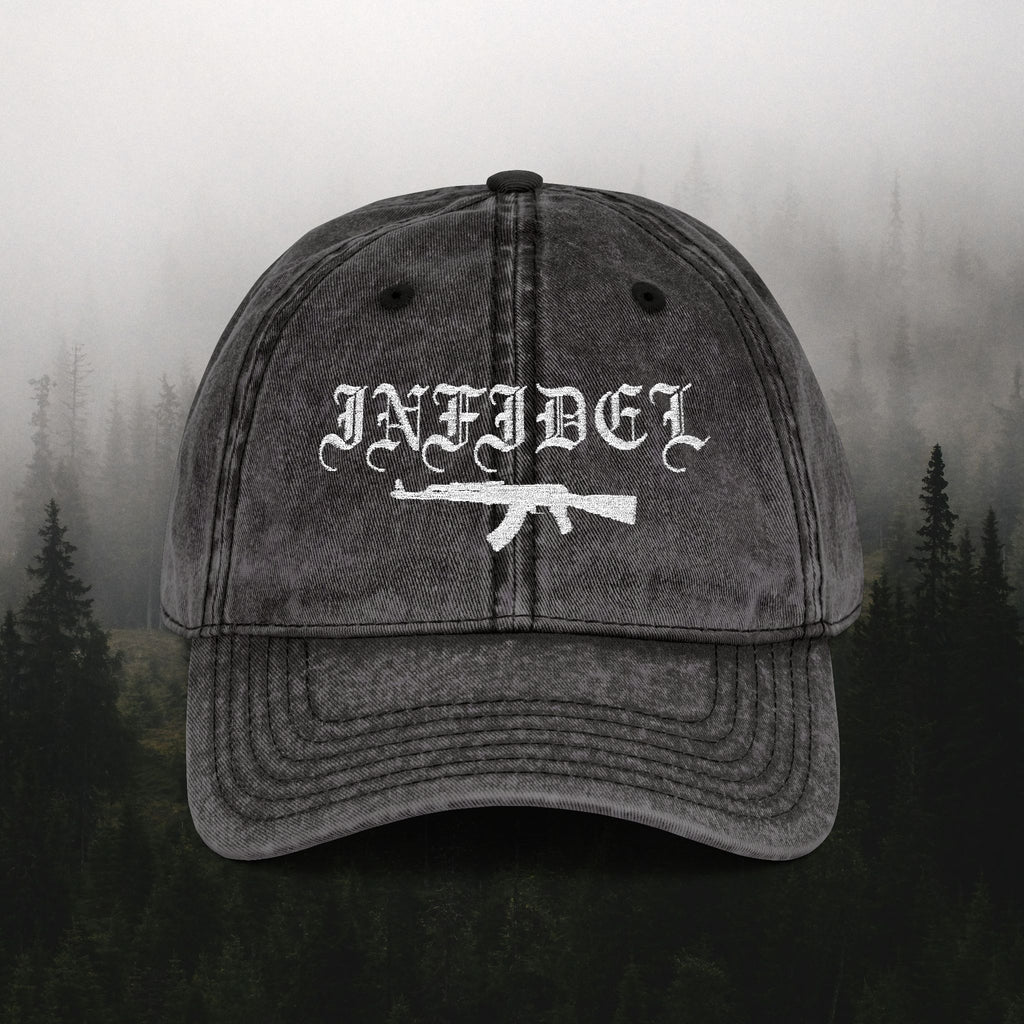 INFIDEL EMBROIDERED VINTAGE CAP